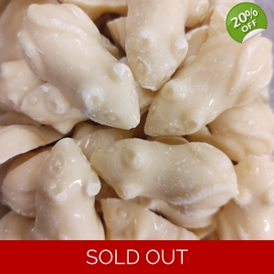 Alma White Mice - Cream Chocolate Flavoured Candy Pieces